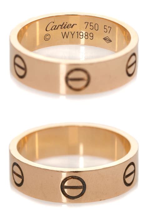 cartier love ring replica ebay|cartier love ring real.